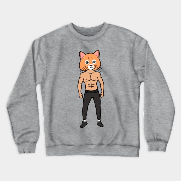 Bruce 'Cat' Lee Crewneck Sweatshirt by boyznew